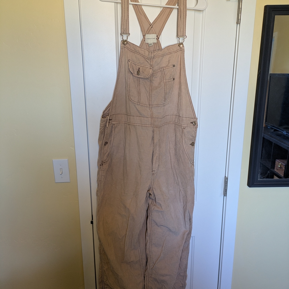 American Eagle Women's Beige Overalls